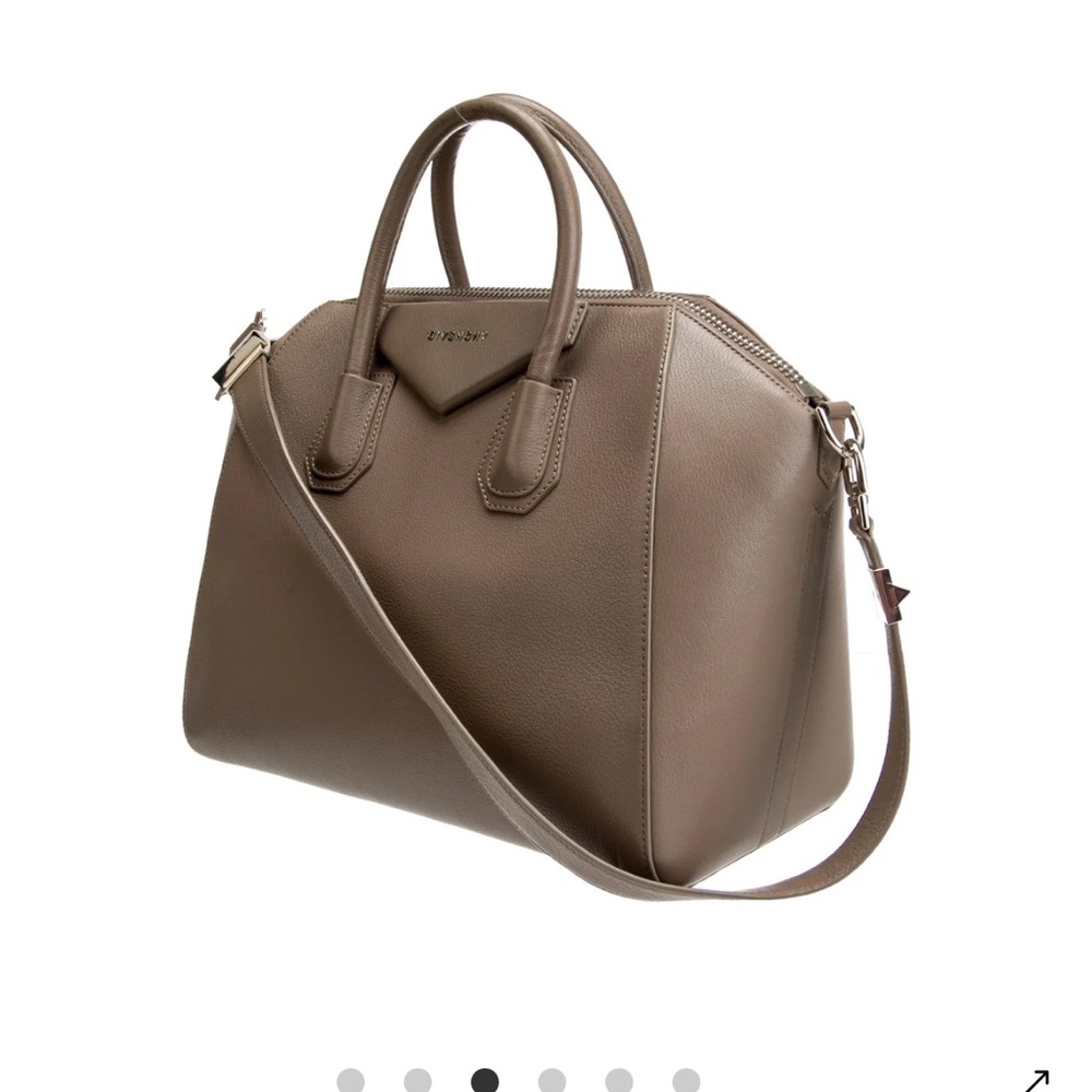 Givenchy Beige Leather Satchel - Picture 3 of 6